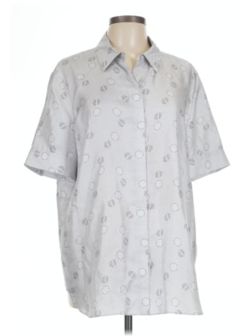 Lafayette 148 New York Short Sleeve Silk Top (view 1)