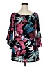 Lildy Black 3/4 Sleeve Blouse Size XL - photo 1