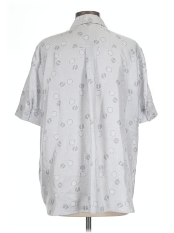 Lafayette 148 New York Short Sleeve Silk Top (view 2)