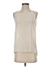 Tea n Rose 100% Polyester Ivory Sleeveless Blouse Size S - photo 1