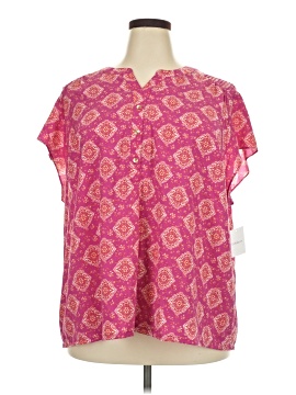 Croft & Barrow Short Sleeve Blouse