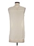 Tea n Rose 100% Polyester Ivory Sleeveless Blouse Size S - photo 2
