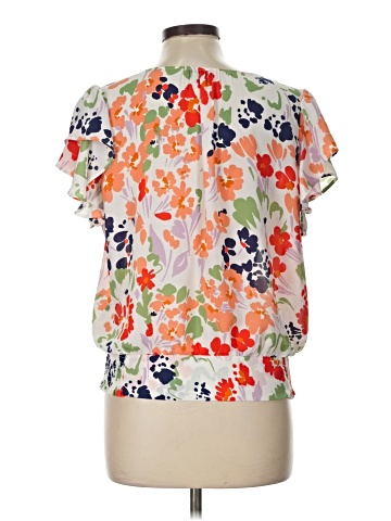 Ann Taylor Factory Short Sleeve Blouse (view 2)