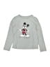 Disney Silver Long Sleeve T-Shirt Size 10 - photo 1