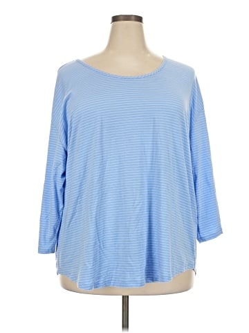 Lands' End 3/4 Sleeve T-Shirt (view 1)