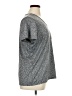 Real Essentials Tweed Gray Short Sleeve T-Shirt Size 1X - photo 4