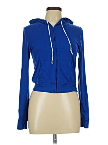 Feathers Zip Up Hoodie (view 1)
