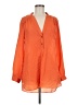 Zoa Orange 3/4 Sleeve Blouse Size 9 - photo 1