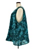 Torrid Teal Sleeveless Blouse Size 5X Plus (6) - photo 5