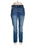 CALVIN KLEIN JEANS Solid Blue Jeans Size 32 waist - photo 1