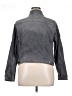 Torrid Gray Denim Jacket Size 1X Plus (1) - photo 2