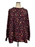 BLOOMCHIC Hearts Red Long Sleeve Blouse Size 26 - photo 1
