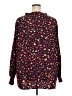 BLOOMCHIC Hearts Red Long Sleeve Blouse Size 26 - photo 2