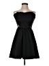 Blue Blush Solid Black Cocktail Dress Size S - photo 1