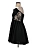Blue Blush Solid Black Cocktail Dress Size S - photo 5