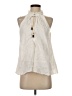 Zara Ivory Sleeveless Blouse Size S - photo 1