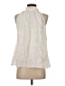 Zara Ivory Sleeveless Blouse Size S - photo 2