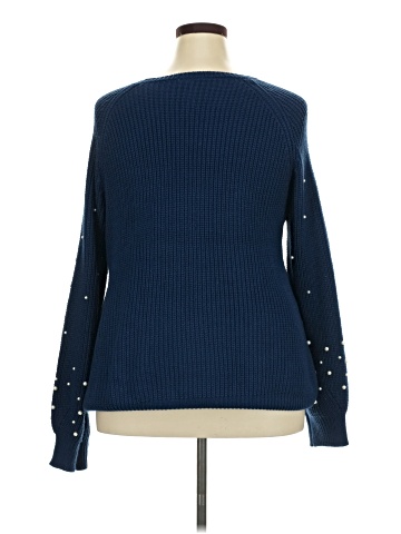 NY Collection Pullover Sweater (view 2)
