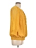 Christopher & Banks 100% Polyester Yellow 3/4 Sleeve Blouse Size L - photo 4