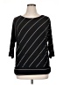 Chico's Black 3/4 Sleeve Top Size XL (3) - photo 1