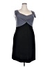 Onyx Nite Gray Cocktail Dress Size 18 - photo 1