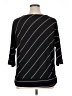 Chico's Black 3/4 Sleeve Top Size XL (3) - photo 2