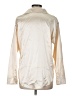 Unbranded 100% Polyester Metallic Ivory Long Sleeve Blouse Size L - photo 2