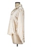 Unbranded 100% Polyester Metallic Ivory Long Sleeve Blouse Size L - photo 5
