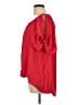Venus 100% Viscose Red Short Sleeve Blouse Size L - photo 5