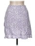 Romwe 100% Polyester Purple Casual Skirt Size M - photo 2