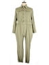 Tendency Solid Green Jumpsuit Size XXL - photo 1