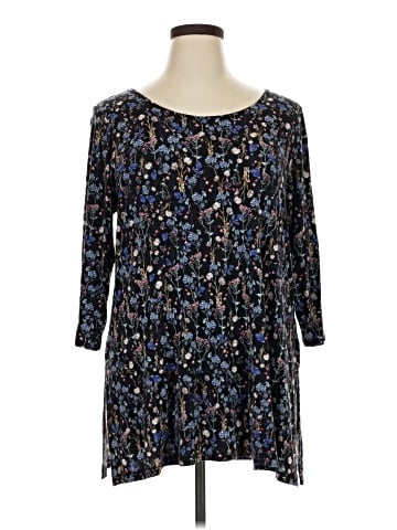 Mercer & Madison 3/4 Sleeve Blouse (view 1)