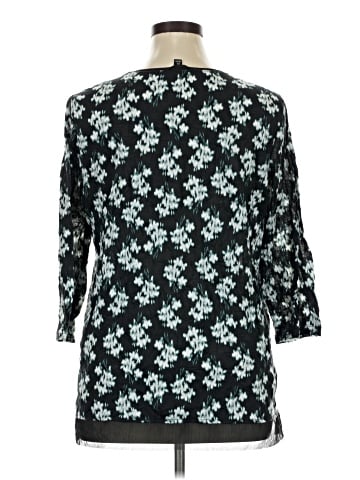 Simply Vera Vera Wang 3/4 Sleeve Blouse (view 2)