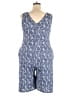 Acting Pro Paisley Blue Romper Size 2X - photo 2