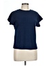 Ellen Tracy Blue Short Sleeve Top Size L - photo 1