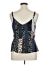 CAbi 100% Polyester Blue Sleeveless Blouse Size 14 - photo 2