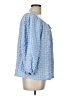 Unbranded Blue 3/4 Sleeve Blouse Size L - photo 4