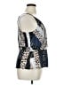 CAbi 100% Polyester Blue Sleeveless Blouse Size 14 - photo 4