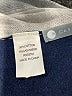 Cashmere Color Block Blue Poncho Size S - photo 7