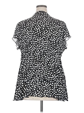 DressBarn Short Sleeve Blouse (view 2)
