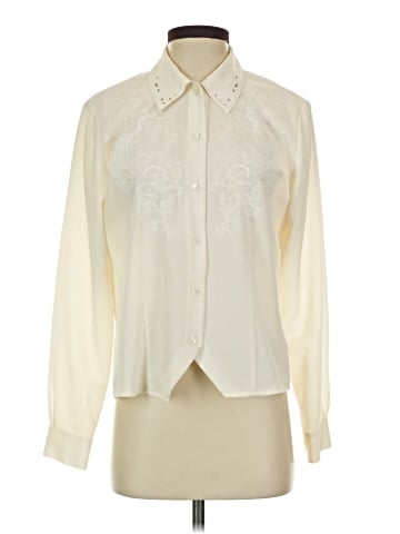 Karen Scott Long Sleeve Blouse (view 1)
