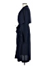 BCBGMAXAZRIA 100% Polyester Blue Trenchcoat Size M - photo 5