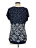 Agenda Stars Blue Short Sleeve Top Size S - photo 2