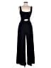 Eldridge Solid Black Jumpsuit Size S - photo 1