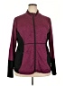 LIVI Active Color Block Burgundy Track Jacket Size 18 - 20 - photo 1