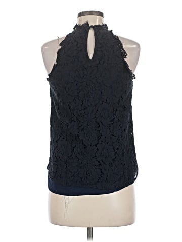 Olivia Grey Sleeveless Blouse (view 2)