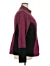 LIVI Active Color Block Burgundy Track Jacket Size 18 - 20 - photo 4