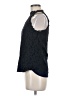 Olivia Grey Black Sleeveless Blouse Size M - photo 5