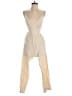 Japna Metallic Ivory Jumpsuit Size M - photo 1