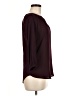 Soho 100% Polyester Burgundy 3/4 Sleeve Blouse Size M - photo 4
